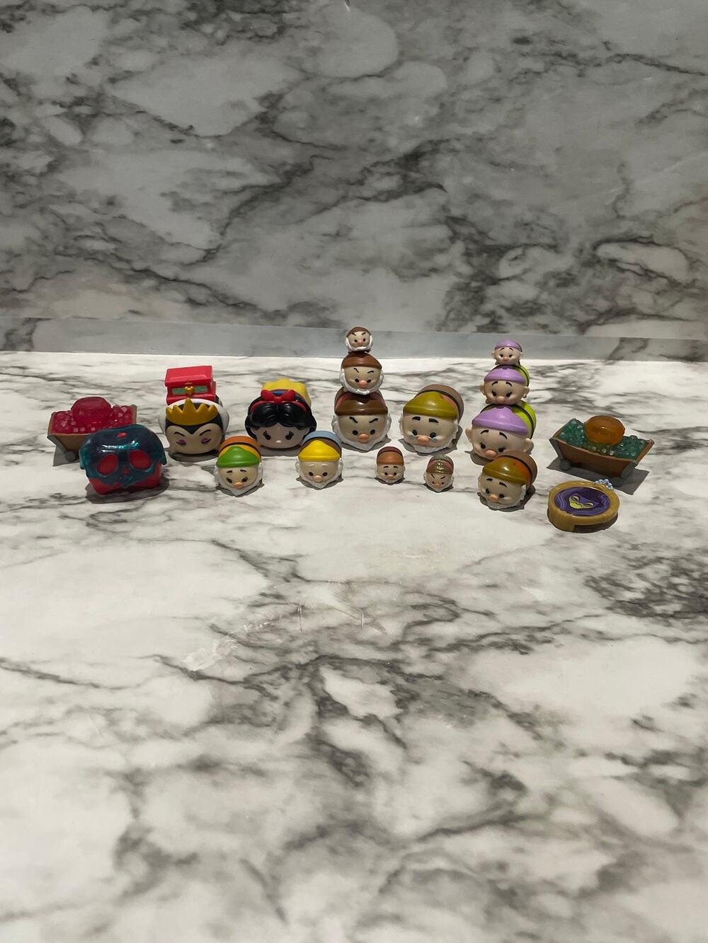 Disney Tsum Tsum Snow white set